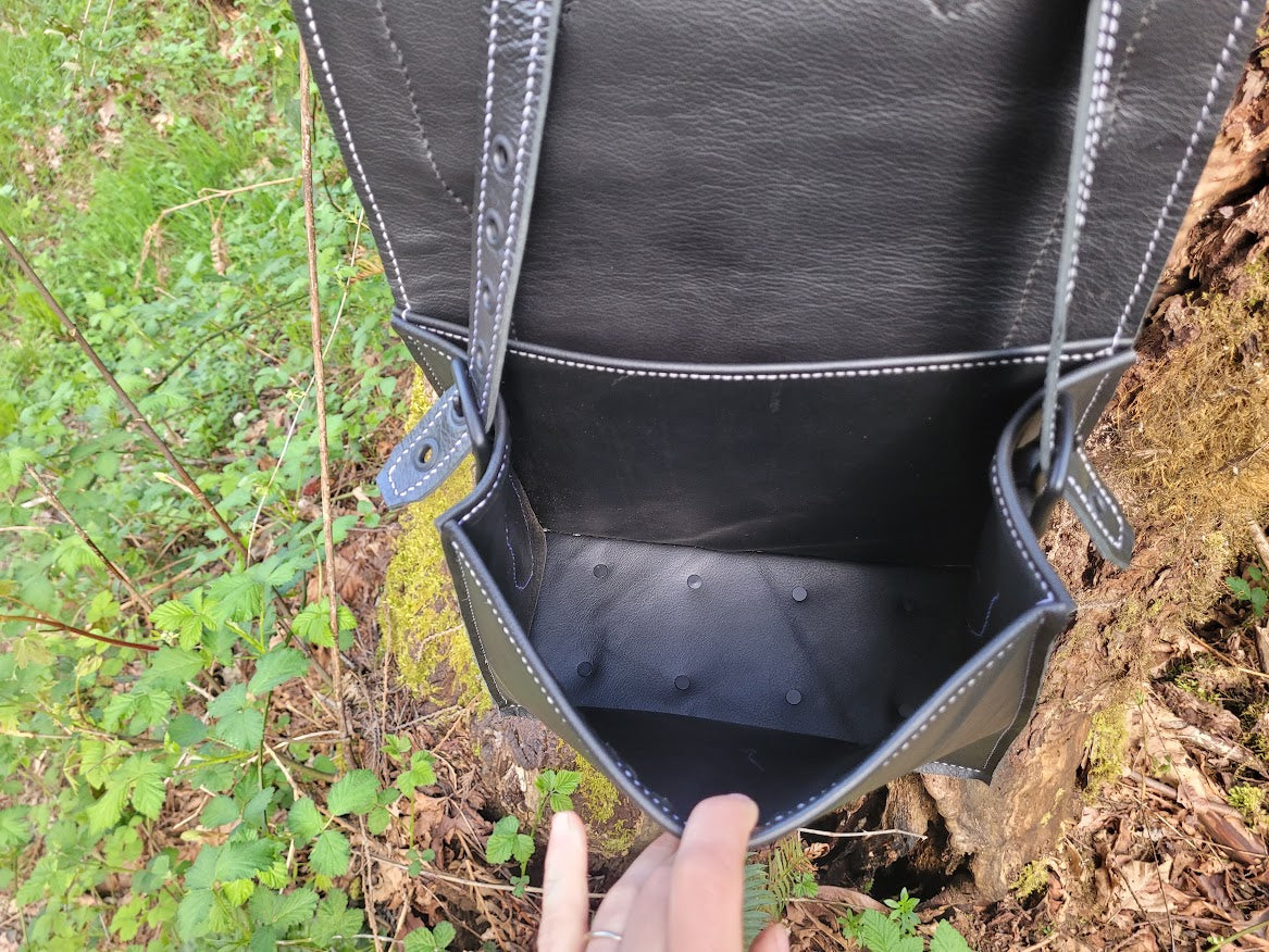 Rainbow Stingray Leather Purse