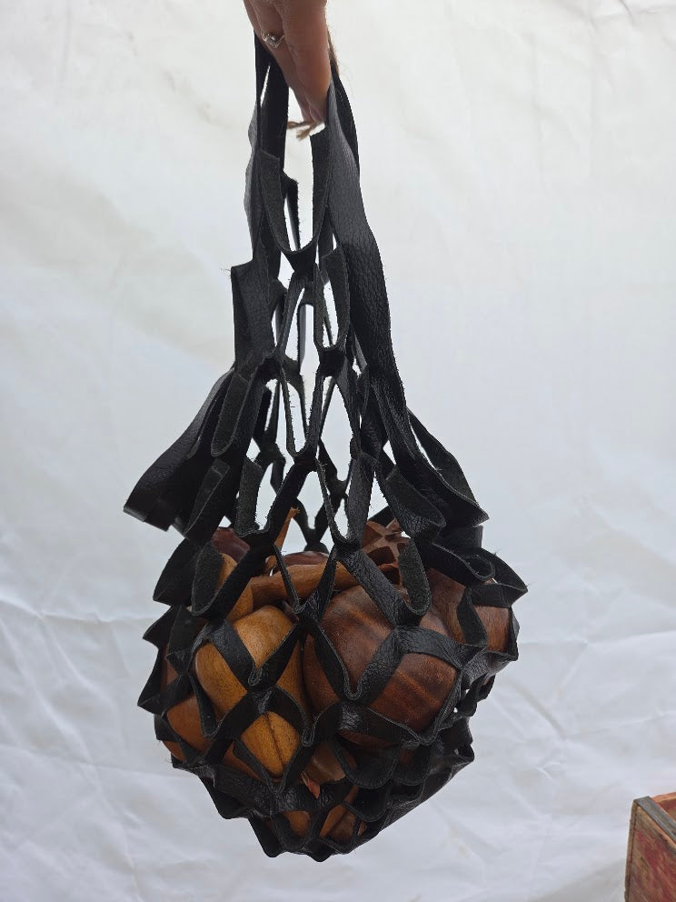 Leather Grab Bags