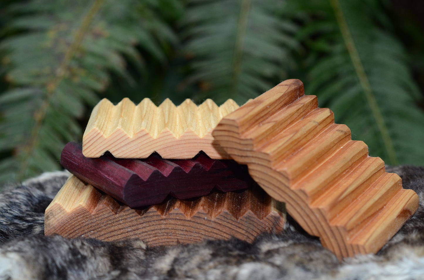Soap Saver Purple Heart Wood