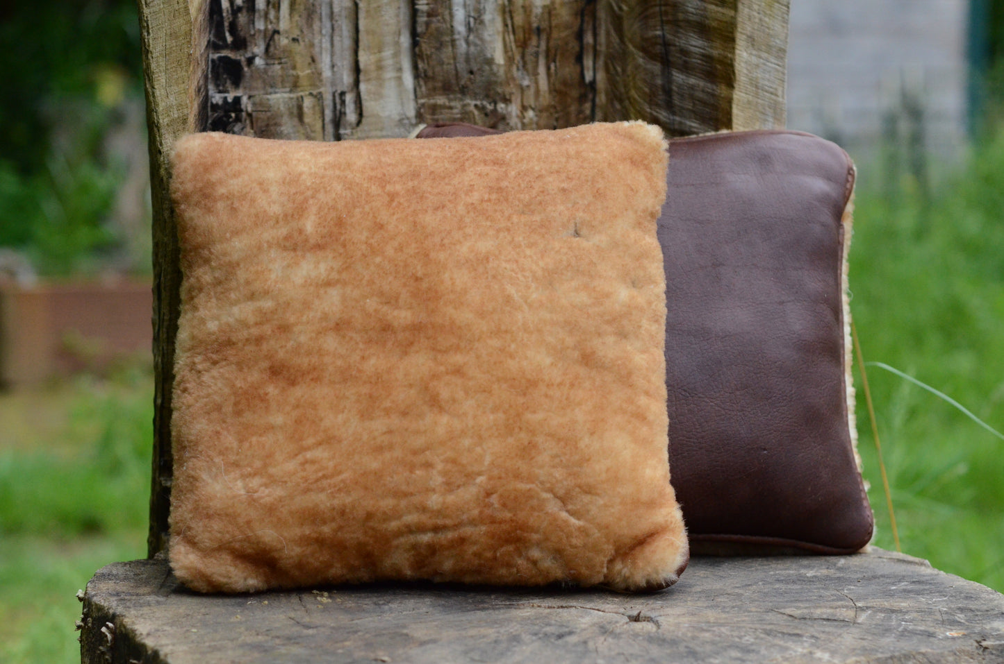 Leather Throw Pillows