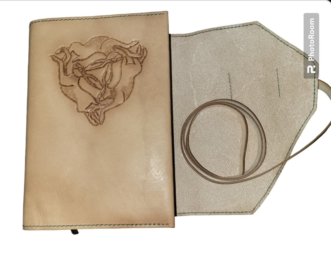 Custom leather journal