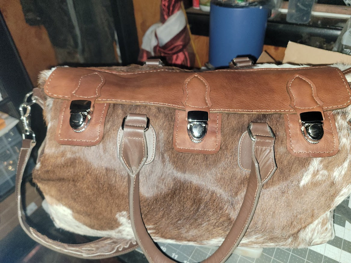 Leather Duffel Bag Repair