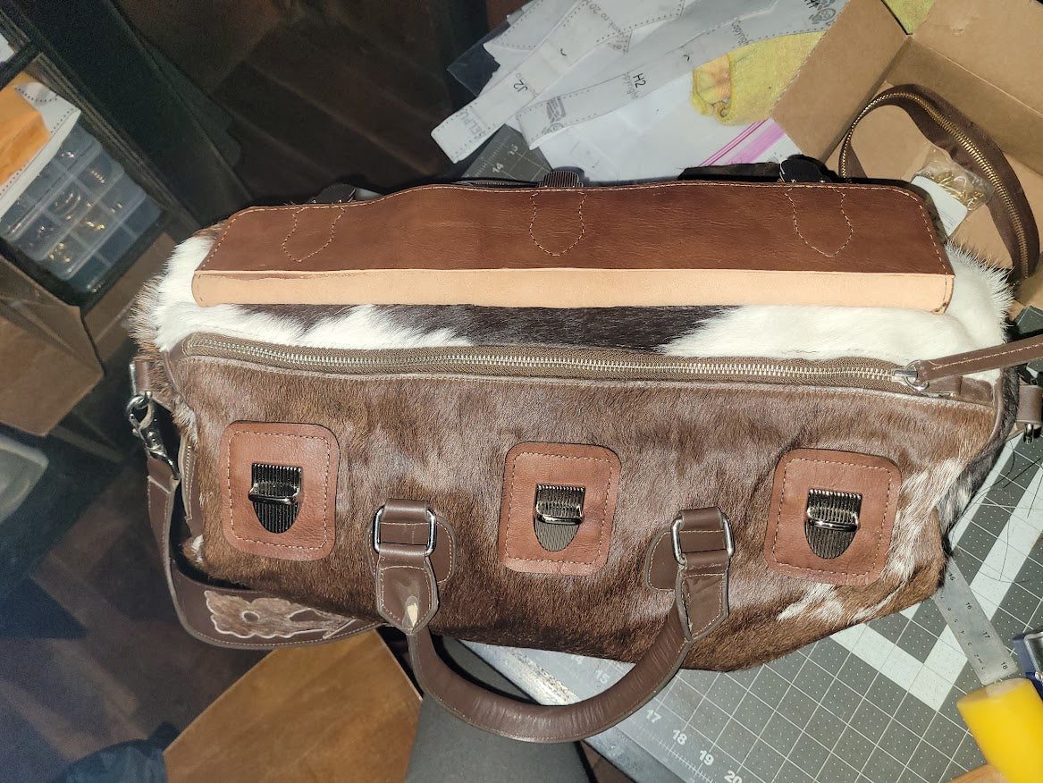 Leather Duffel Bag Repair