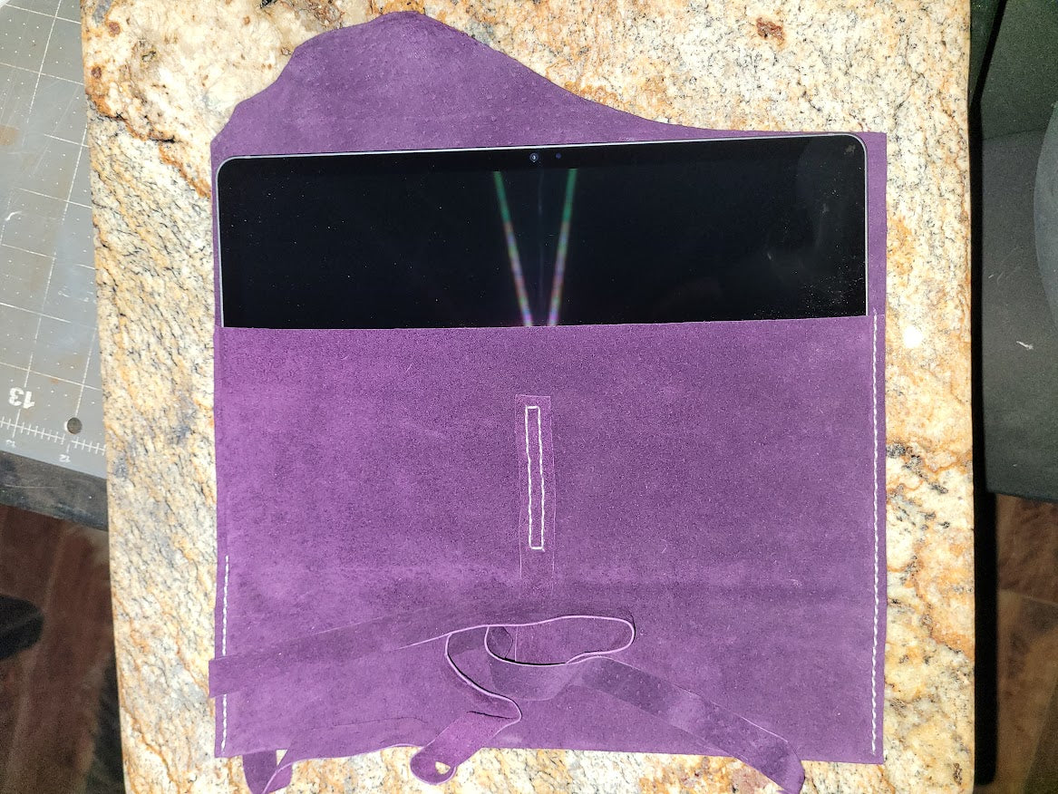 I-Pad Case with Business Card Holder