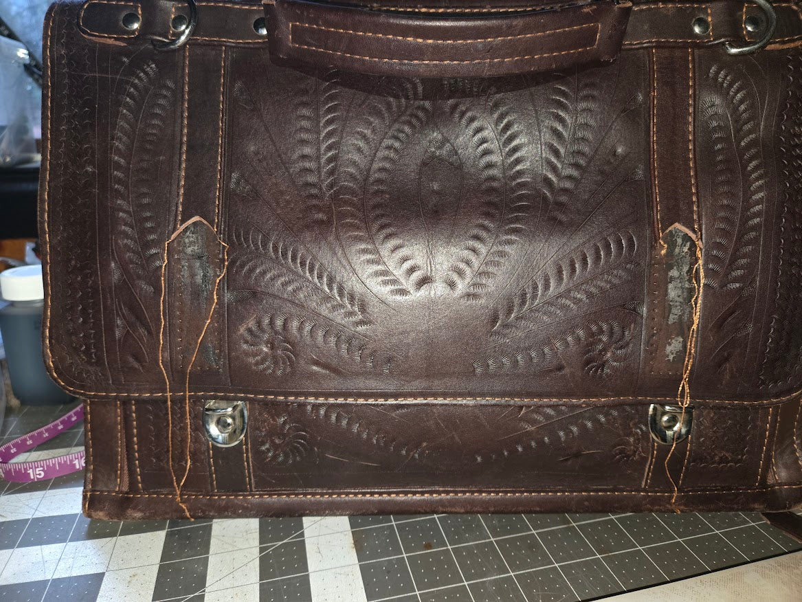 Leather Satchel Repair